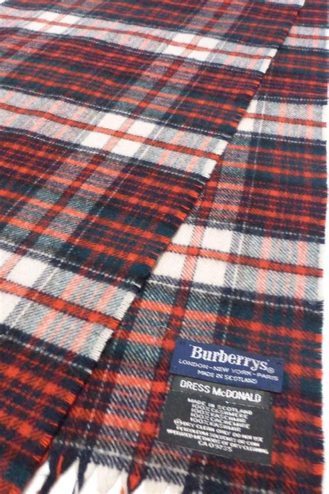 shawn benton's burberry plaid|original burberry tartan.